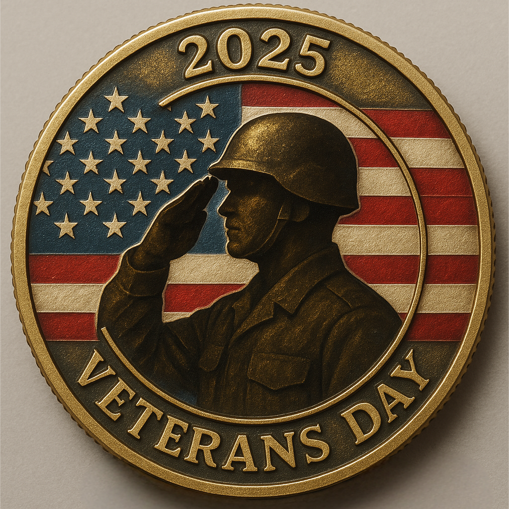 🎖️2025 Veterans Day Commemorative Coin