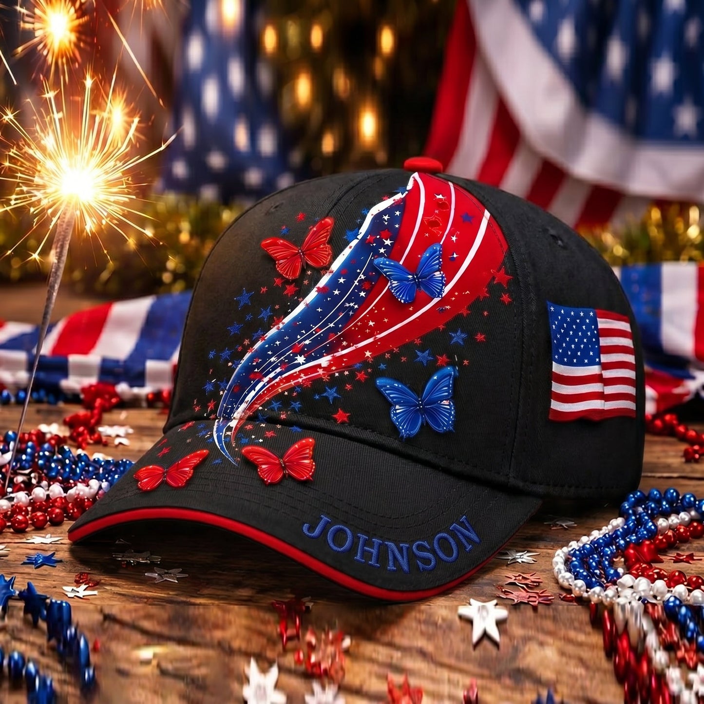 π¦ Personalized Unisex American 250th Anniversary Hat