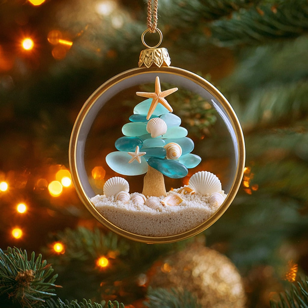 Coastal Christmas Tree Ornament
