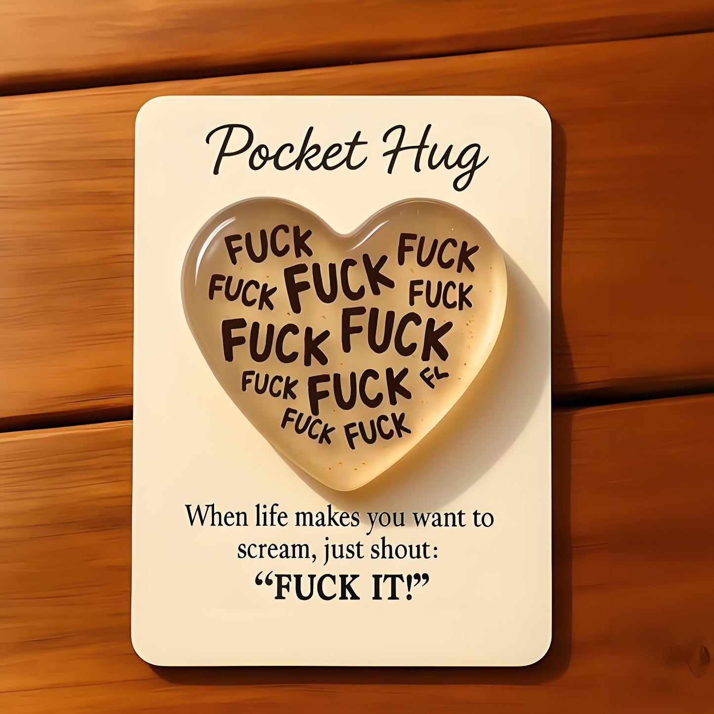 "Fuck It" Pocket Hug