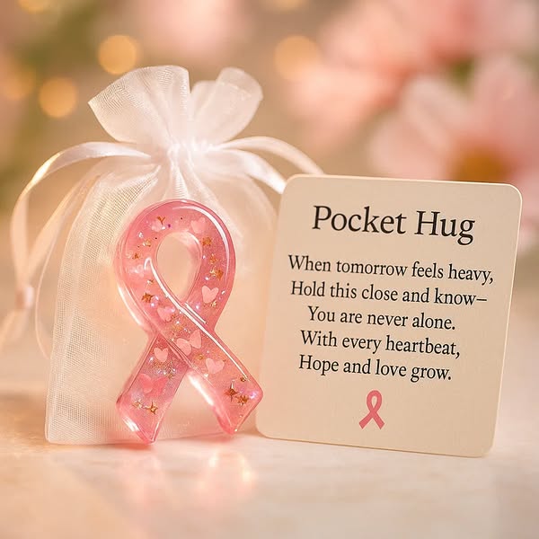 Breast Cancer Awareness Pocket Hug