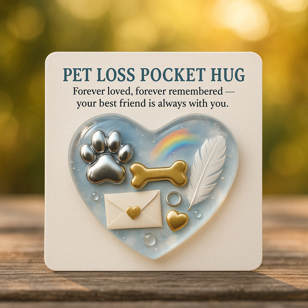 Pet Loss Pocket Hug โ A Small Gift With a Big Heart