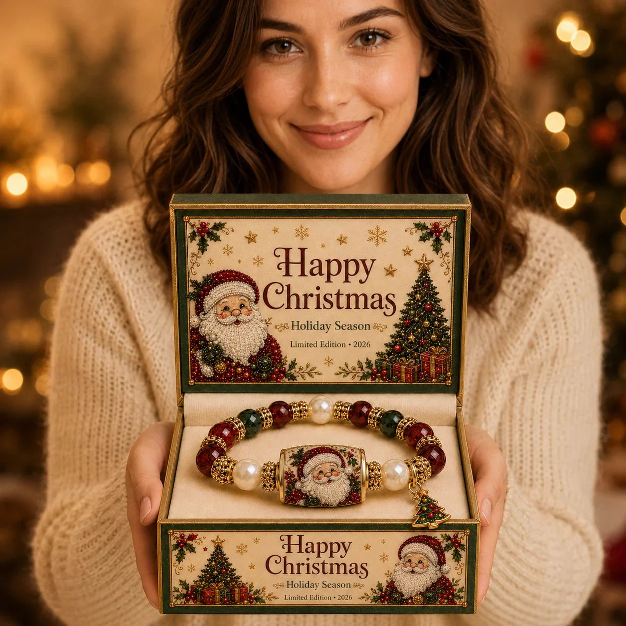 💥🎄🎄 Last Day 49% OFF – 🎄 Christmas Magic Collection Bracelet — Limited Edition