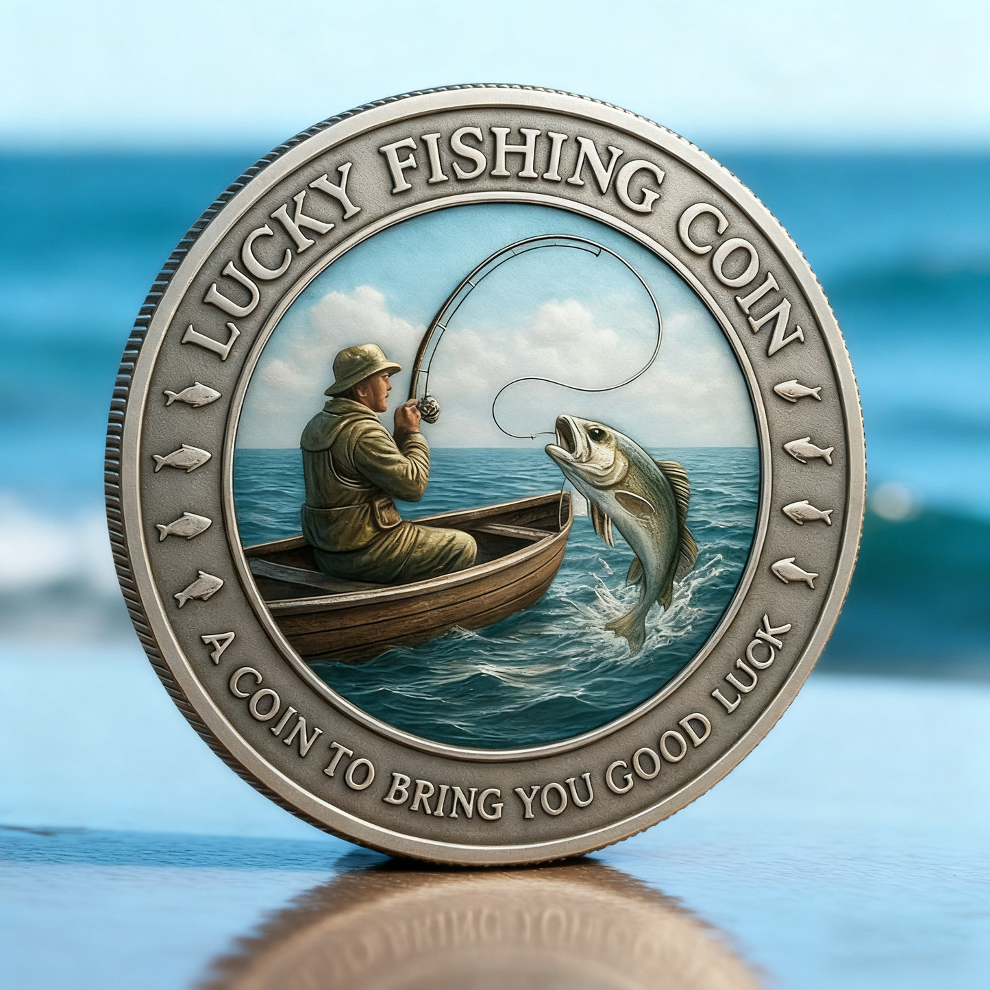Lucky Fishing Coin