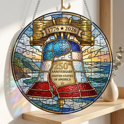 🔥LAST DAY 50% OFF🔥 - 250th Anniversary United States Stained Glass Puzzle