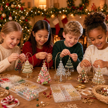 🎅 2026 Christmas Gift 50% Off--DIY Christmas Tree Beaded Ornament Kit