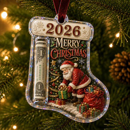 🎅 2026 Christmas Gift 50% Off--Cash Clip Christmas Tree Ornament – Novelty Holiday Money Gift Clip | 9 Festive Styles