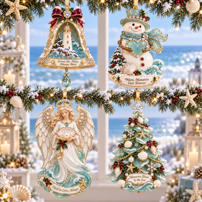 🎅 🎅 2026 Christmas Gift 50% Off--Coastal Christmas Magic Christmas tree ornaments