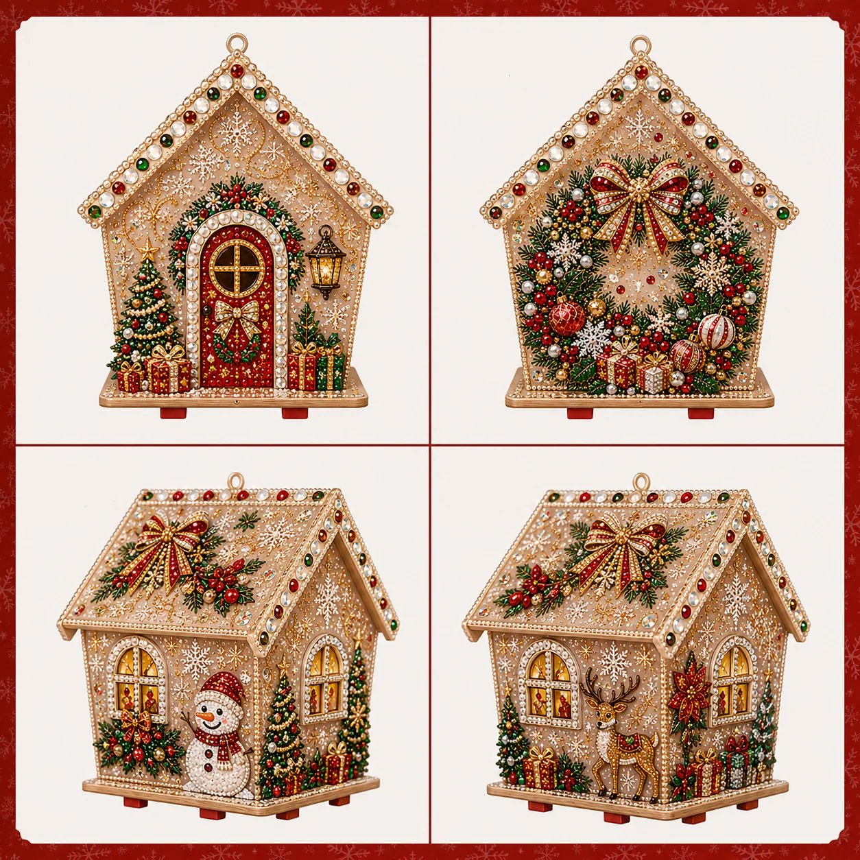 ❄️🎄🎀Plymagic DIY Parelkunst - Kerstcollectie