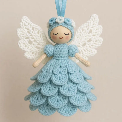 Handmade Crochet Angel Ornament
