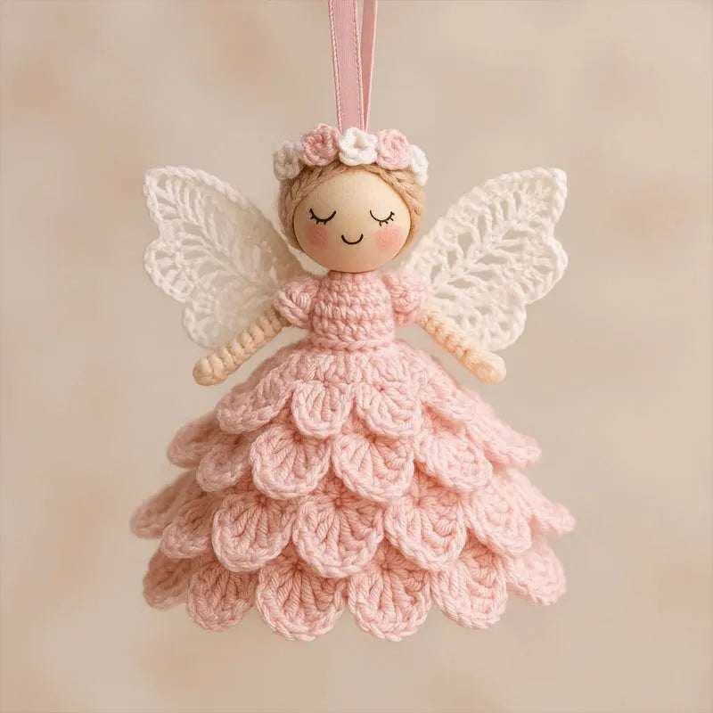 Handmade Crochet Angel Ornament