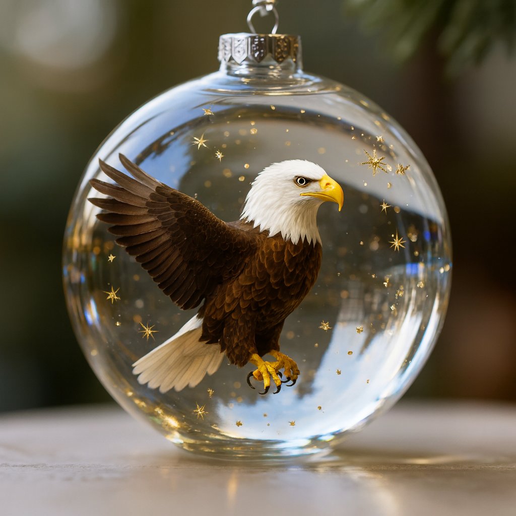 🐦Nature's Birds Crystal Glass Ornament Gift Set