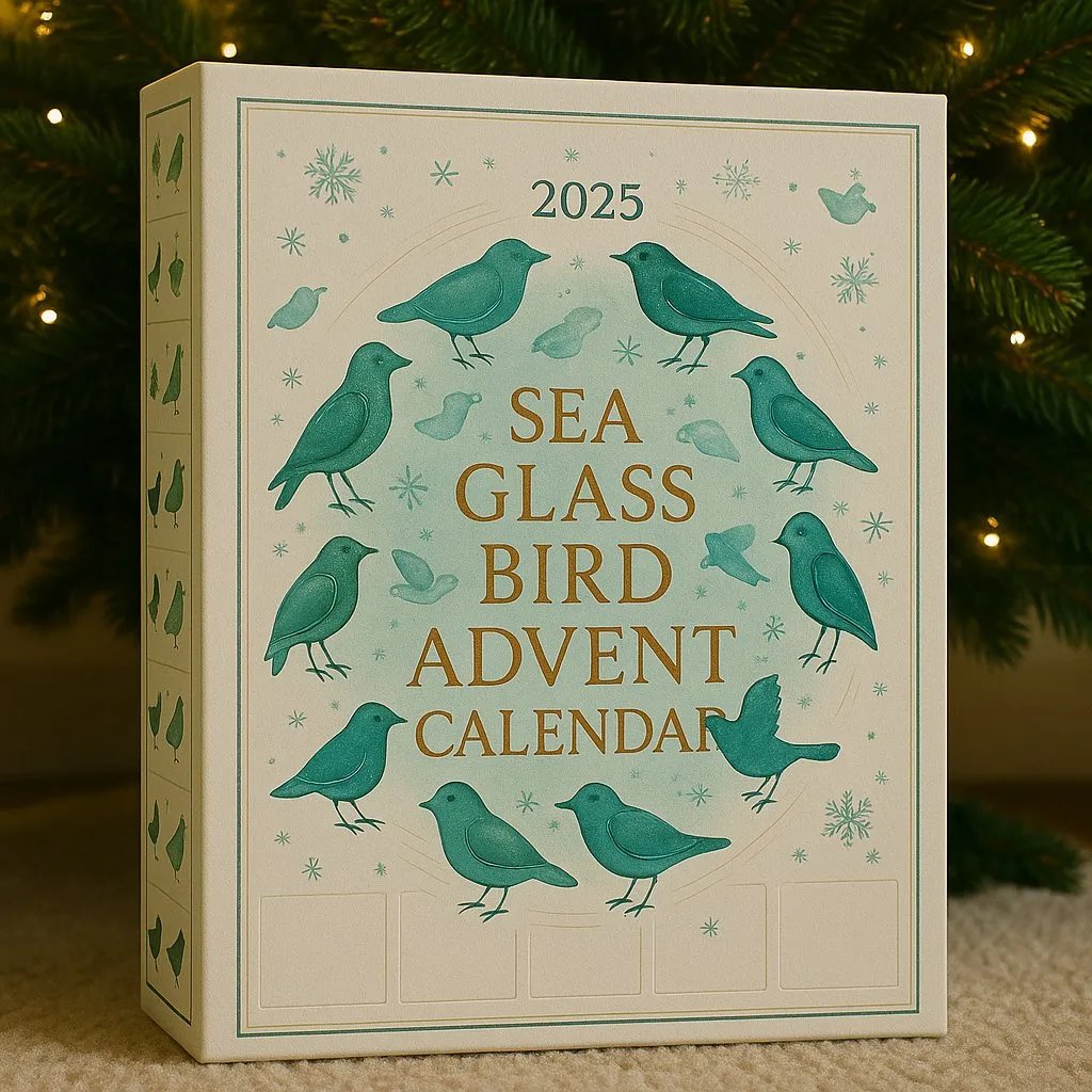 🐦Sea Glass Bird Advent Calendar 2025