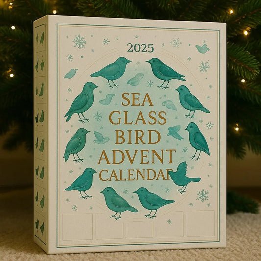 🔥LAST DAY 49% OFF🐦Sea Glass Bird Advent Calendar 2025
