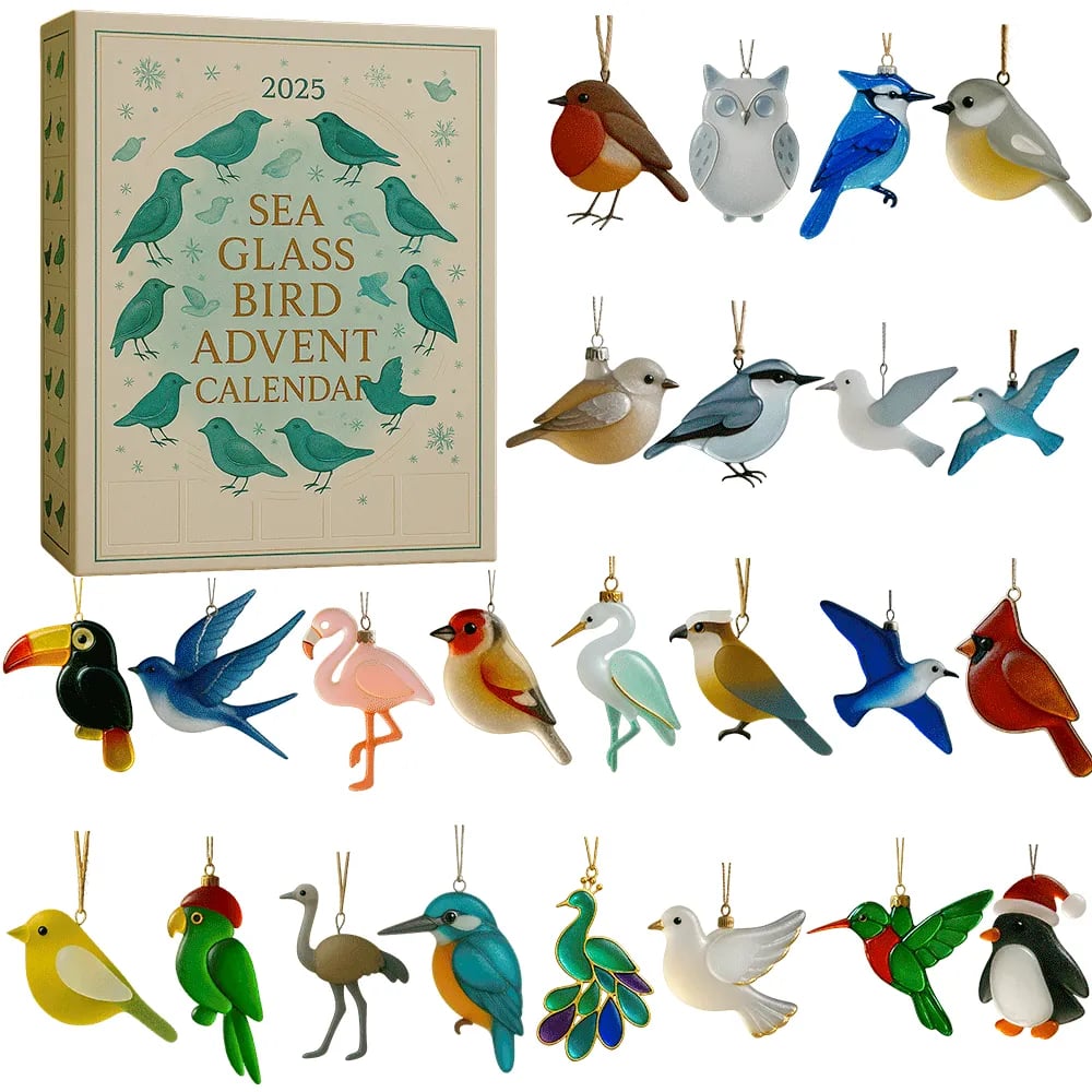 🐦Sea Glass Bird Advent Calendar 2025