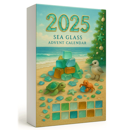 🎄Christmas Pre-Sale 49%OFF🎁Sea Glass Christmas Tree Advent Calendar