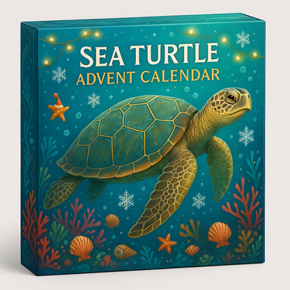 🎄Christmas Pre-Sale 49%OFF🎁Sea Turtle Advent Calendar