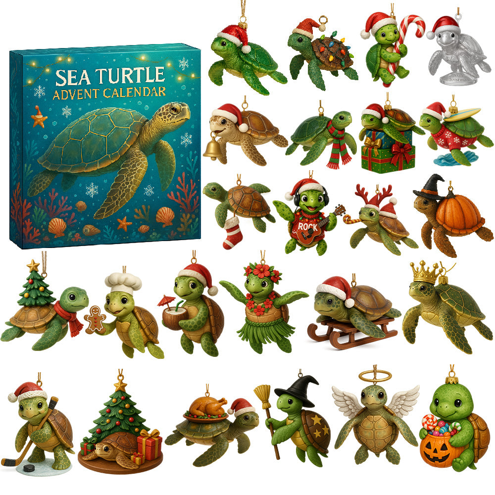 🎄Christmas Pre🎁Sea Turtle Advent Calendar