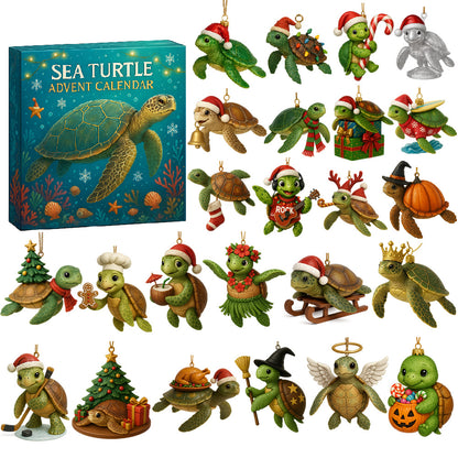 🎄Christmas Pre-Sale 49%OFF🎁Sea Turtle Advent Calendar