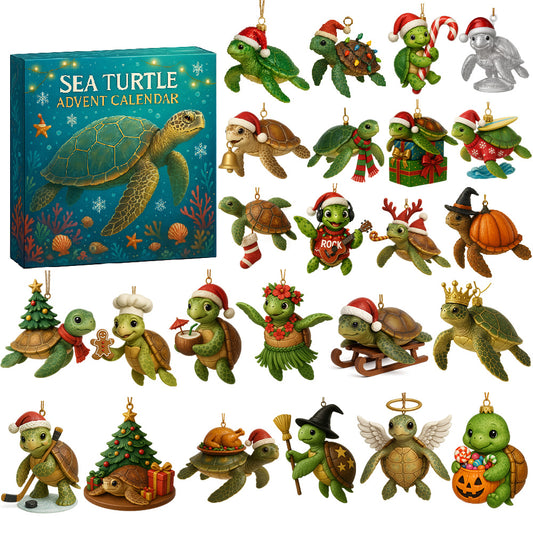 🎄Christmas Pre-Sale 49%OFF🎁Sea Turtle Advent Calendar
