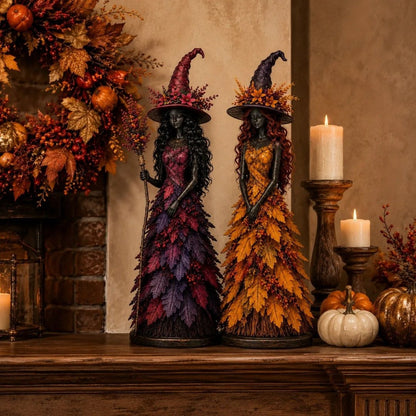 💥LAST DAY 49% OFF - 🧙 Enchanted Autumn Witch Figurine (📦Buy 2 Free Shipping)