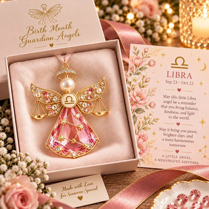 👼 Weihnachtliche Sternzeichen-Schutzengel-Erinnerungsstücke | 12 Sternzeichen mit juwelenfarbenen Designs & bedeutungsvollen Geschenkkarten ✨