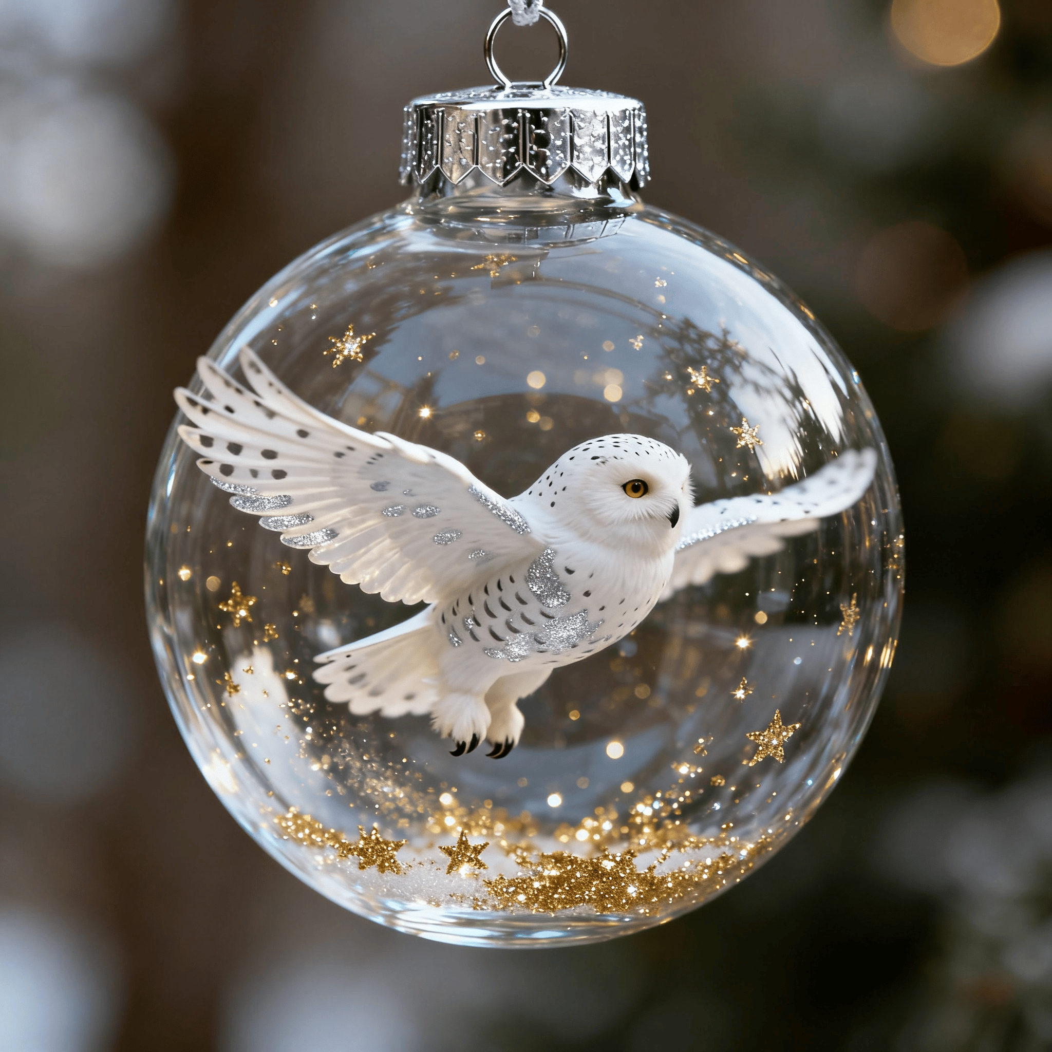 🐦Nature's Birds Crystal Glass Ornament Gift Set