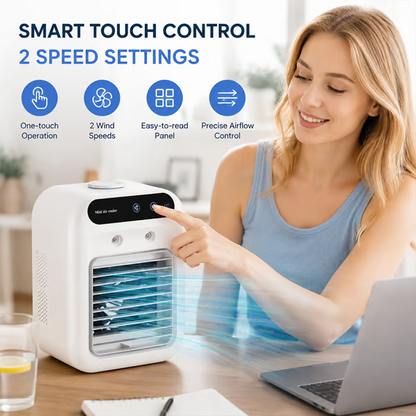 ❄️❄️ Portable Mini Air Conditioner with Humidifier — 20°C Cooling 🔥