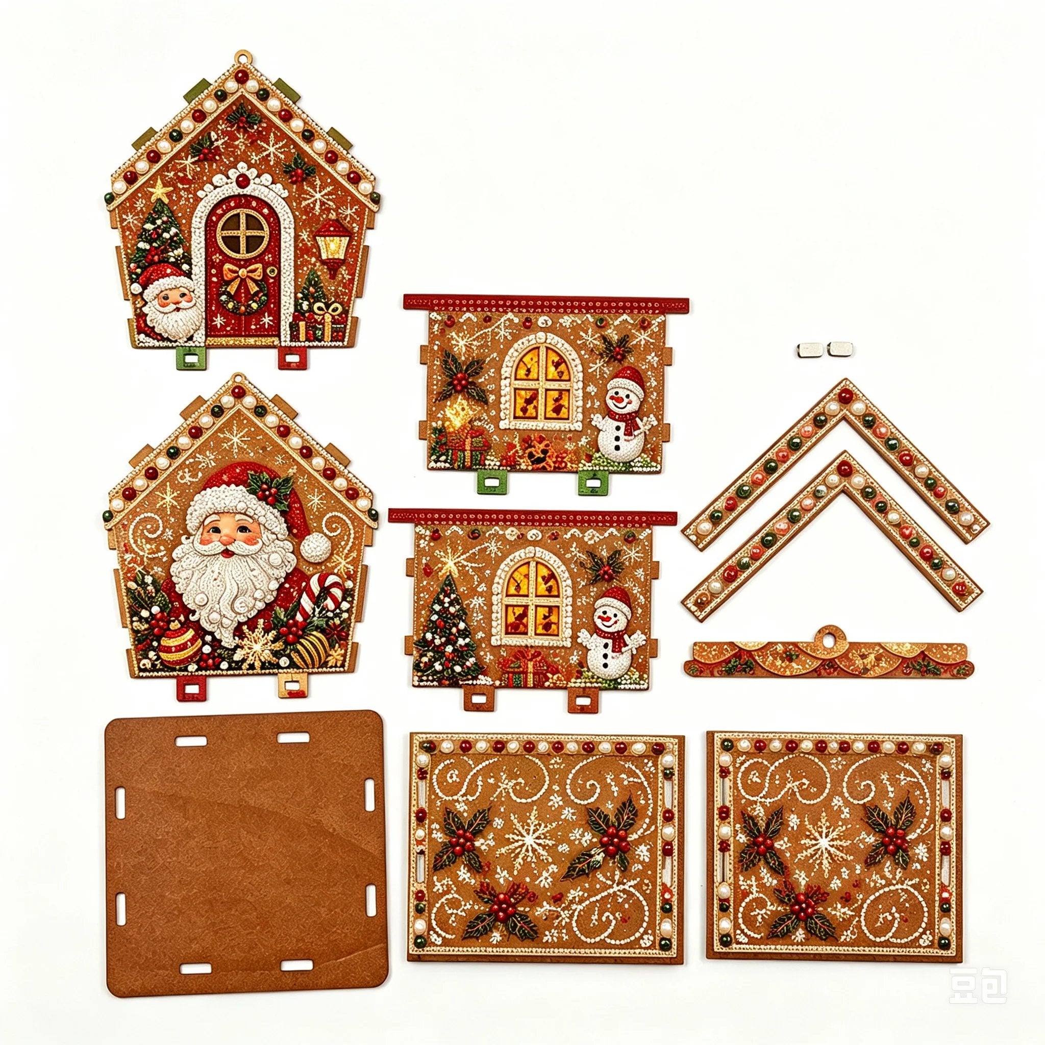 ❄️🎄🎀Plymagic DIY Parelkunst - Kerstcollectie