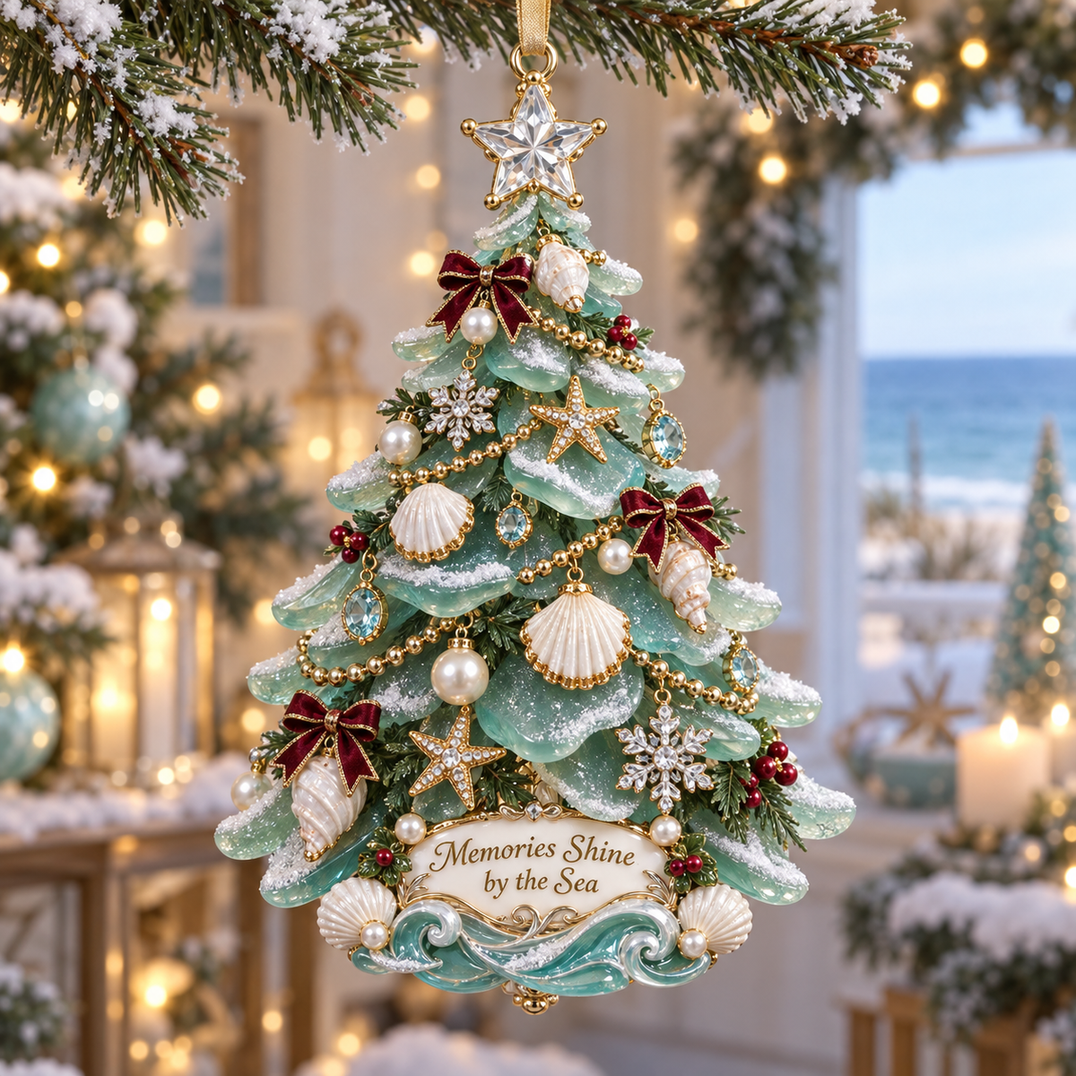🎅 🎅 2026 Christmas Gift 50% Off--Coastal Christmas Magic Christmas tree ornaments