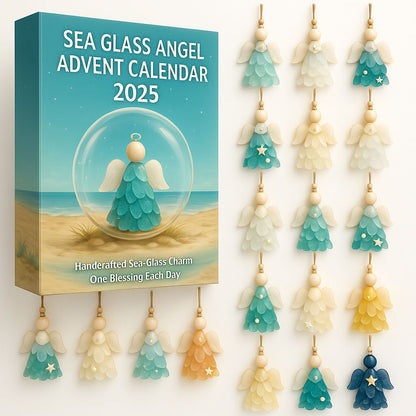 🔥Last Day 50% OFF -Sea Glass Angel Advent Calendar 2025 – 24 Blessings to Brighten Your Season