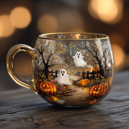 Haunted Path Halloween Mug