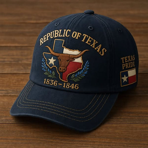 🤠⭐Republic of Texas Heritage Cap