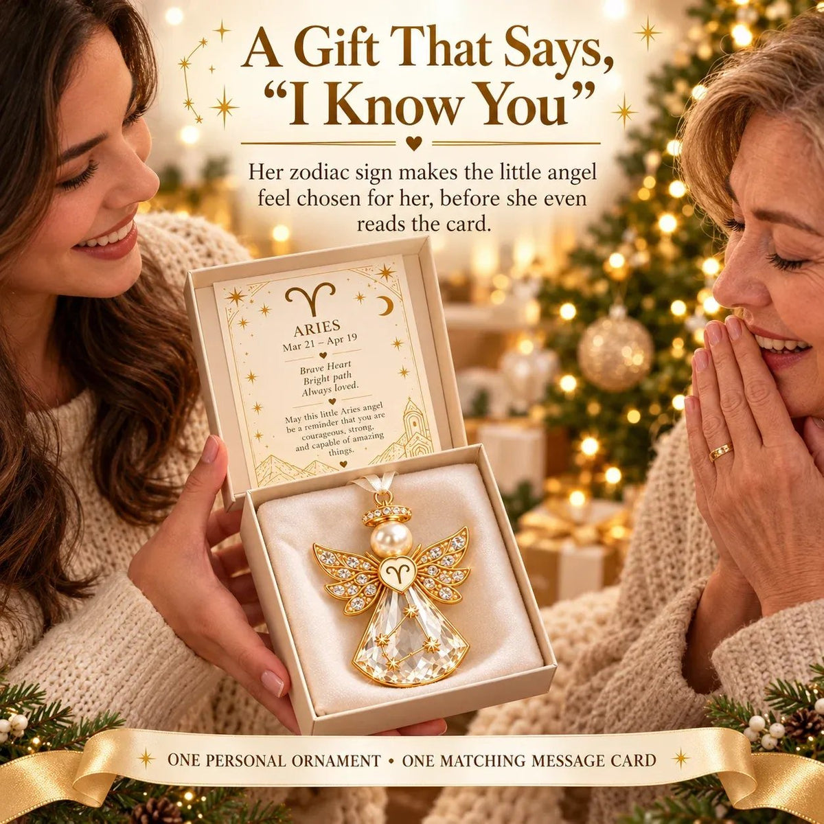 👼 Weihnachtliche Sternzeichen-Schutzengel-Erinnerungsstücke | 12 Sternzeichen mit juwelenfarbenen Designs & bedeutungsvollen Geschenkkarten ✨