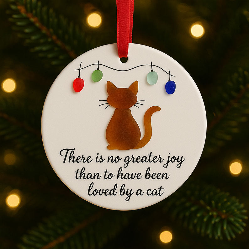 Sea Glass Art Dog Ornament
