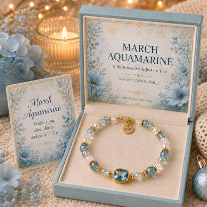 🎅 🎅 2026 Christmas Gift 50% Off--💎 Birthstone Meaning Bracelet | Limited Edition 2026