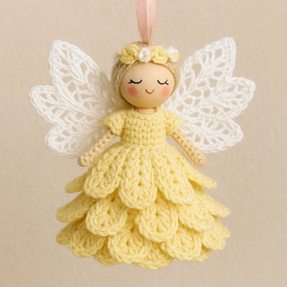 Handmade Crochet Angel Ornament