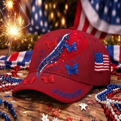 🦋 Personalized Unisex American 250th Anniversary Hat