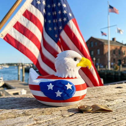 🦅 American Eagle USA Duck - 3D Printed Patriotic Figurine