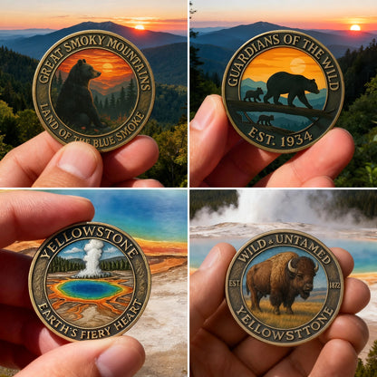 🔥Limited Edition🎁National Park Coins