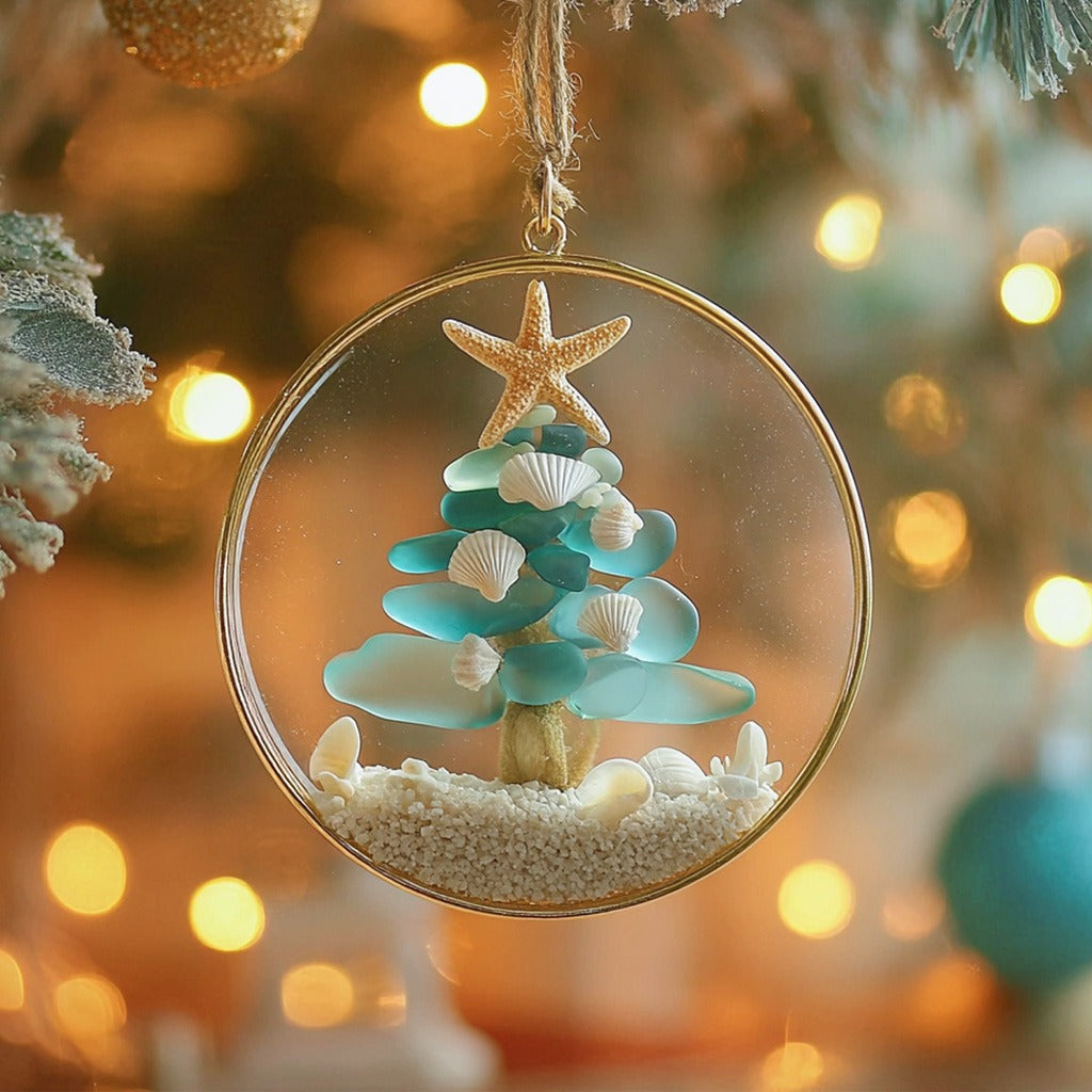 Coastal Christmas Tree Ornament
