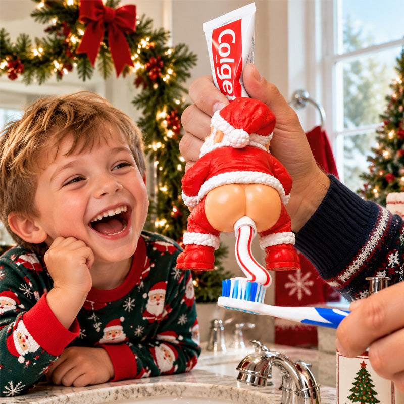 🎅Funny Santa Butt Toothpaste Squeezer