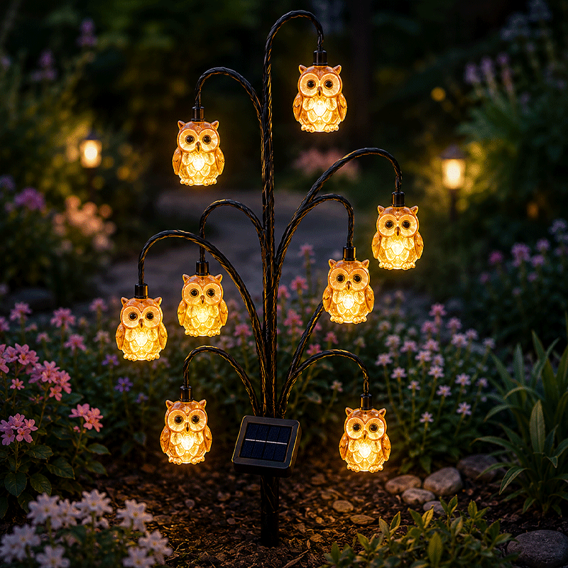 🦩🦩Bird-Shaped Solar Stump Light