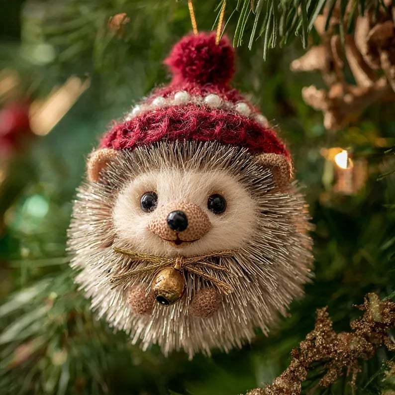 🐇Cozy Woodland Animal Christmas Ornaments