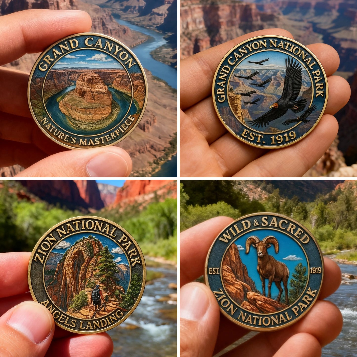 🔥Limited Edition🎁National Park Coins