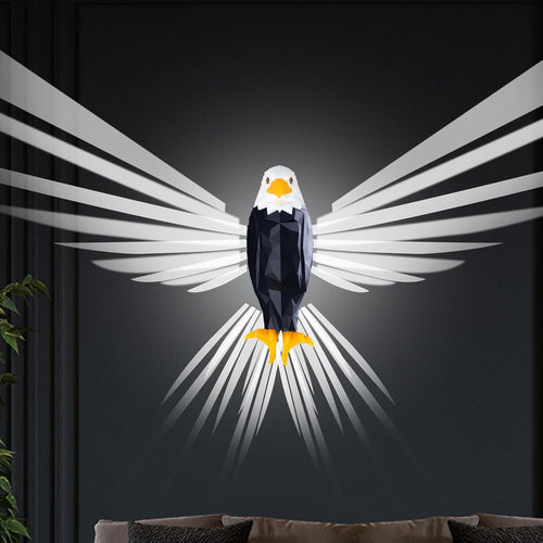 💡💡July 4th Gift 50% Off--🦅Eagle LED Wall Light – Magnetic Night Lamp for Bedroom & Living Room