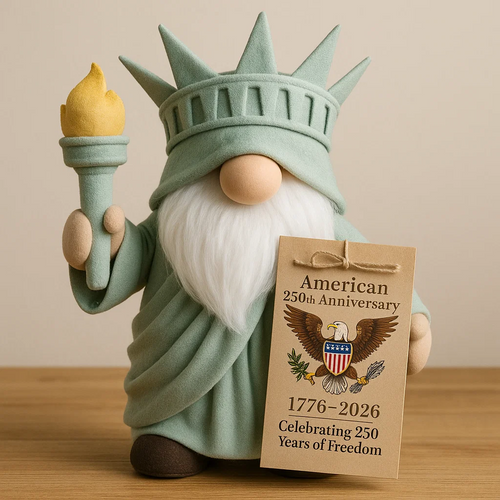 American 250th Anniversary Liberty Gnome