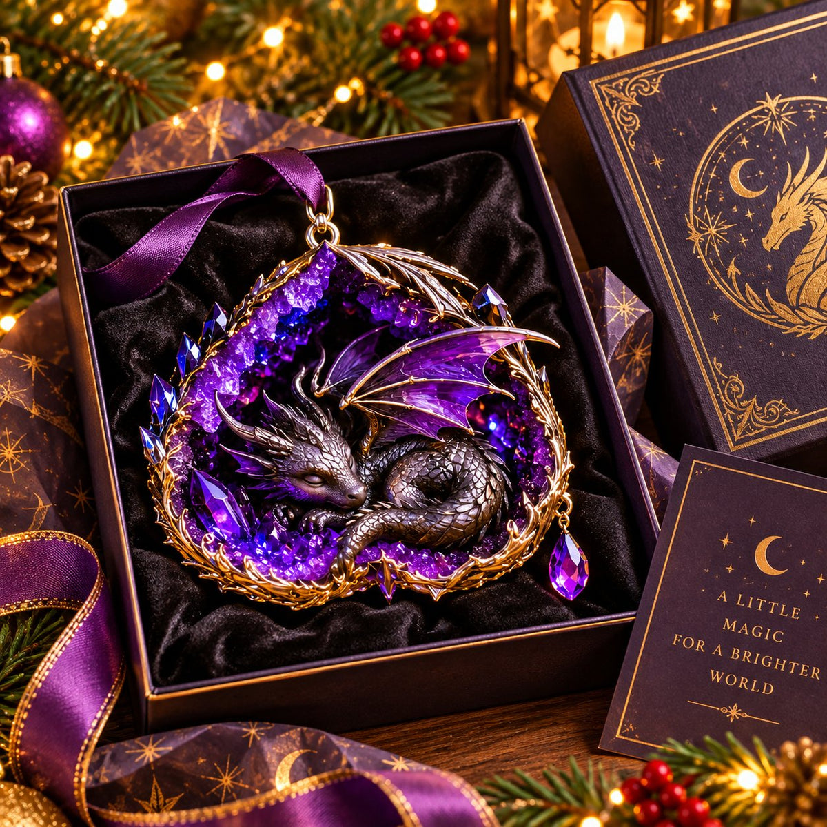 🐉Crystal Dragon Ornament🐉