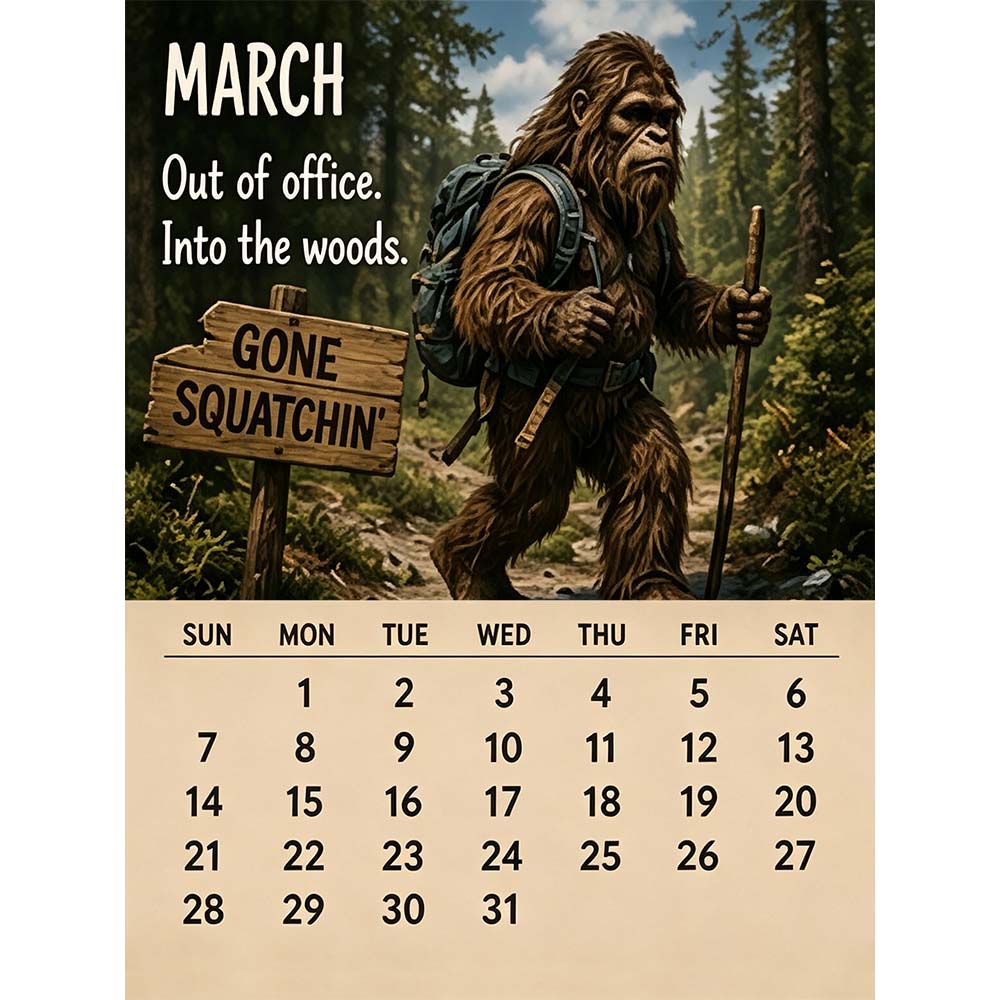 🦶🦶2027  Daily Life Calendar