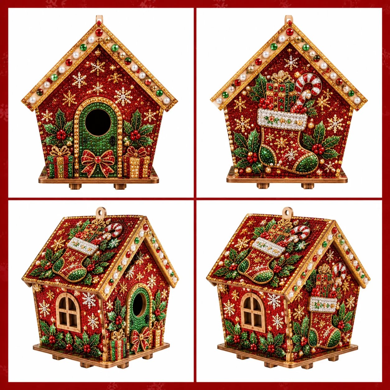 ❄️🎄🎀Plymagic DIY Parelkunst - Kerstcollectie